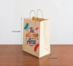 BOLSA GRANDE 43 x 30 Fondo 17 cms DPACK CON MANIJA - Imagen 2