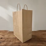 BOLSA GRANDE 43 x 30 Fondo 17 cms KRAFT CON MANIJA