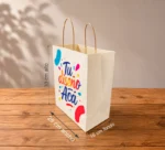BOLSA MEDIANA 33 x 28 Fondo 16 cms DPACK CON MANIJA - Imagen 2