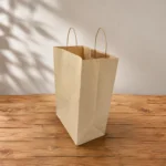 BOLSA MEDIANA 33 x 28 Fondo 16 cms KRAFT CON MANIJA