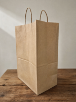 BOLSA GRANDE 43 x 30 Fondo 17 cms KRAFT CON MANIJA